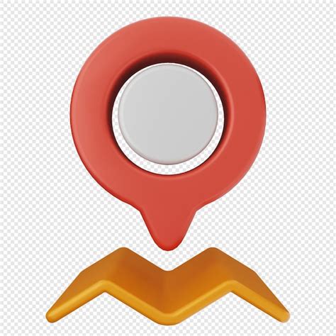 3d location mark pin gps map | Premium PSD