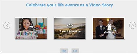 Create a video story