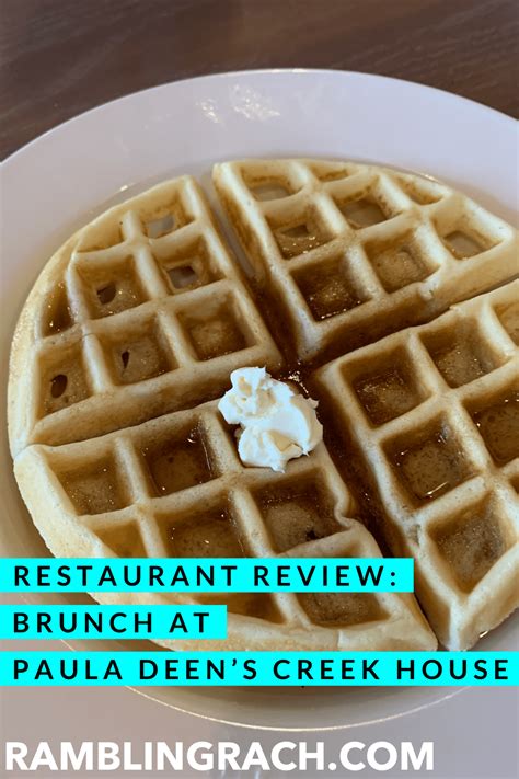 Paula Deen's Creek House Restaurant Review - Rambling Rach