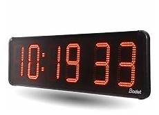 uhr mit temperaturanzeige large size led clock hour minute second uhr mit temperaturanzeige large size led clock hour minute second
