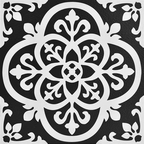 12" X 12" Gothic Floor Pop Tiles-10/Pack | Vinyl Peel & Stick