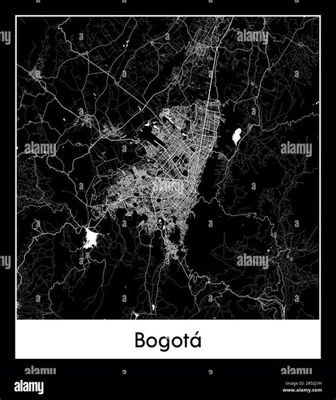 Map of bogota hi-res stock photography and images - Alamy