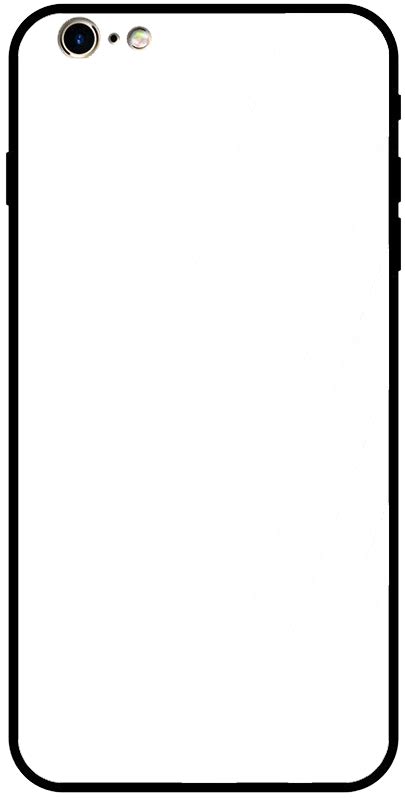 Wall Crafts Glass Case For iPhone 6 Plus