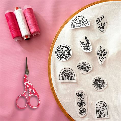 Stick and Stitch Embroidery Stickers – Materialism
