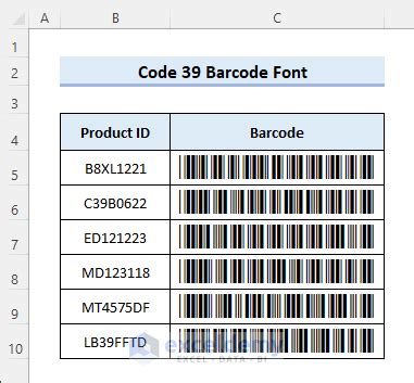 Image result for Barcode Generator Excel