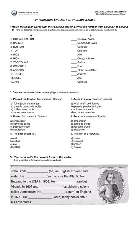 2 let's explore formative test thumbs up 4 | PDF
