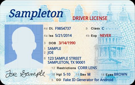 Image result for Fake Drivers License Generator