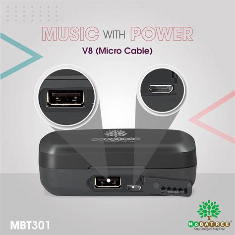 Mobatree Desi Buzz MBT 301 Wireless Earbuds Plus Power Bank with upto ...