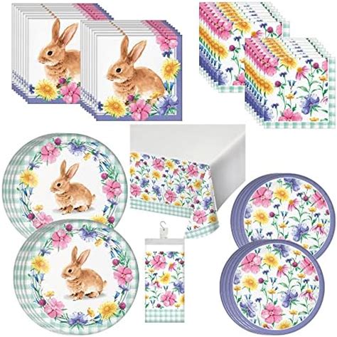 Creative Converting Easter Delivery Dinnerware Party Bundle | Dinner ...