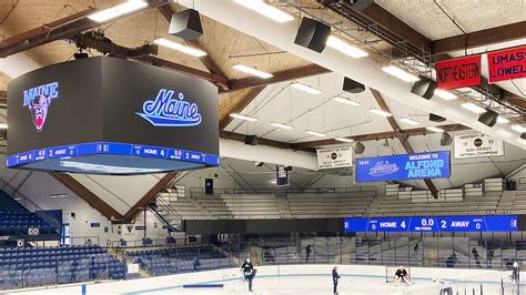 Maine Athletics to reveal digital displays at Alfond Arena - University ...