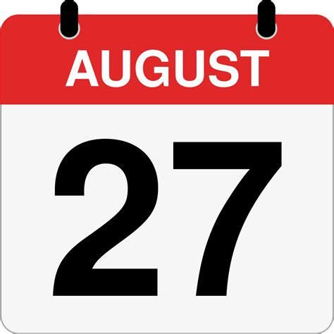 How Many Days Until August 27th? - Inch Calculator