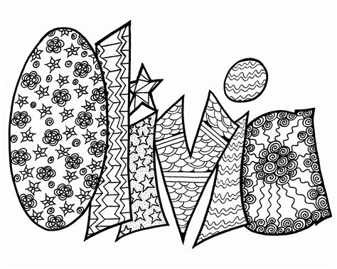 Olivia Coloring Pages at GetDrawings | Free download
