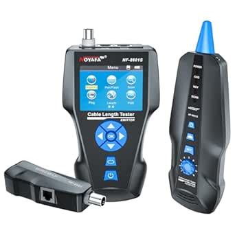 NOYAFA NF-8601S Network Cable Tester, Ethernet Tester with LCD Tracer ...