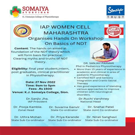 IAP Women Cell Organises Hands on Workshop on Basics of NDT | Somaiya ...