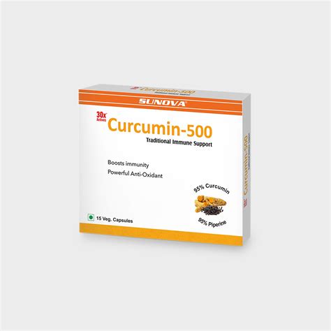 Sunova Curcumin-500 Buy Online at Best Price in India - Cureka