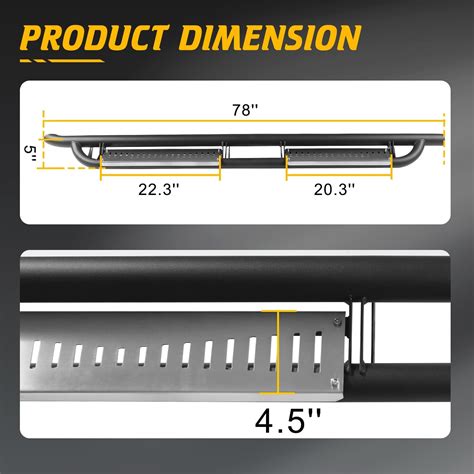 TIEZFUL Running Boards Fit for Ford Ranger 2019-2024 Super India | Ubuy