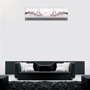 Crown Decals 16 cm Multi Color Decorative Air conditioner Sticker - AC ...