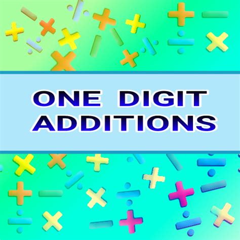 One Digit Addition 的图像结果