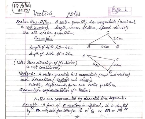 IGCSE MATHEMATICS (0580) – VECTORS, MATRICES & TRANSFORMATIONS ...