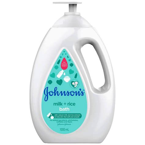 Johnson's - Milk + Rice Bath (BOTTLE) - 1000 ML – Sukli - Filipino ...