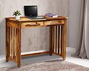 Rjkart Sheesham Wood Study Desk for Home Office Table with Drawers ...