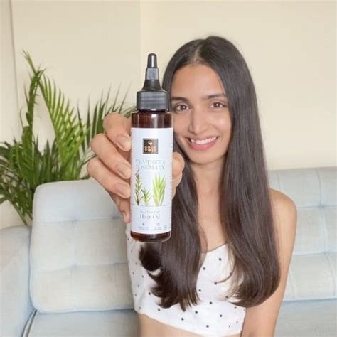 Tea Tree & Rosemary Anti Dandruff Hair Oil – Good Vibes