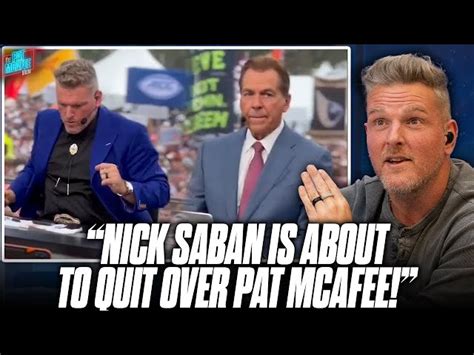 Pat McAfee Responds To Viral Video Dancing Next To Straight Faced Nick ...