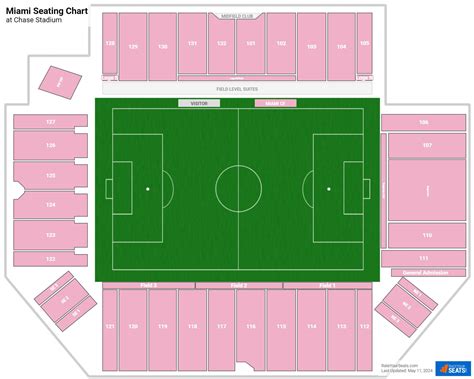 Chase Stadium Seating Chart - RateYourSeats.com