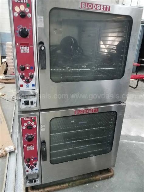 Blodgett Combi Oven Double Stack Model | GovDeals