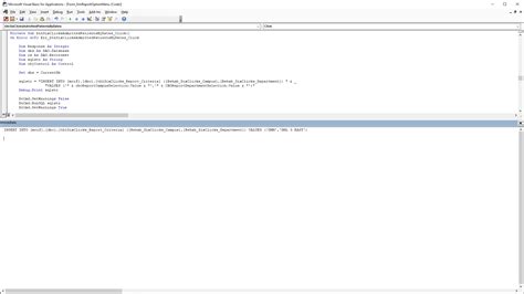 Image result for VBA SQL Syntax