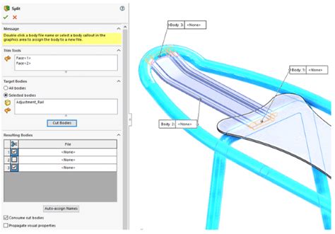 Image result for How to Create Multibody Parts in a Part File in SolidWorks