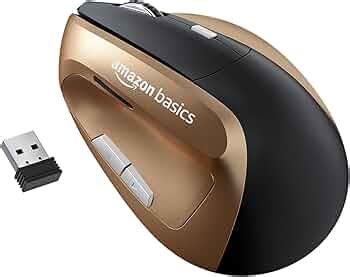 (Refurbished) AmazonBasics Ergonomic Mouse Wireless Vertical Mouse ...
