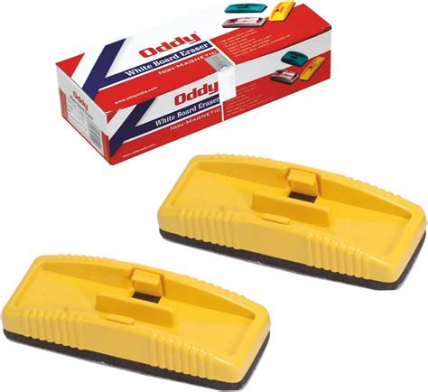 Oddy Magnetic Whiteboard Eraser (Pack of 2) | Dry Erasers for White ...