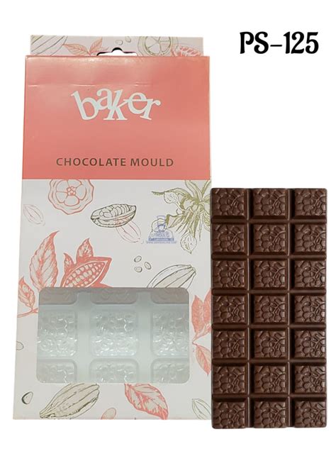 CAKE DECOR™ Regular Bakers 21-Cavity Polycarbonate Honeycomb Square ...