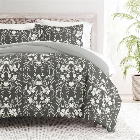 Home Collection Premium Ultra Soft Secret Garden Pattern Reversible ...