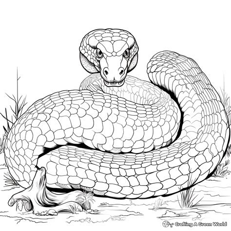Snake Coloring Pages - Free & Printable!