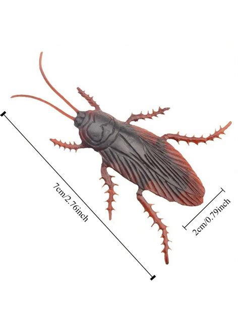 Set de juguetes de bromas realistas - araña, cucaracha y reptil ...