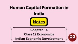 Image result for Human Capital Formation Class 12th