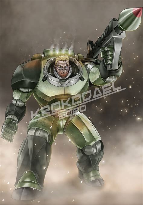 ArtStation - rocket launcher guy