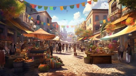 Fruit Market Cartoon 的图像结果