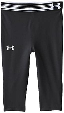 Buy Under Armour Little Girls' Heatgear Capri, Black, 4 at Amazon.in