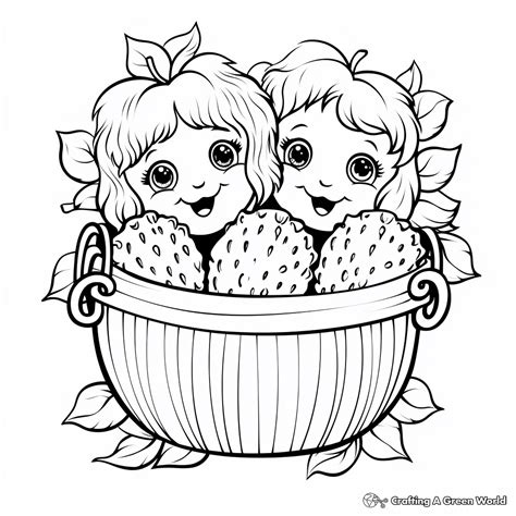 Strawberry Coloring Pages - Free & Printable!
