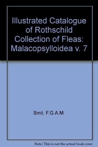 Buy Illustrated Catalogue of Rothschild Collection of Fleas: v. 7 Book ...