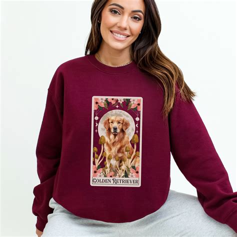 Golden Retriever Sweatshirt Golden Retriever Sweater Golden Retriever ...