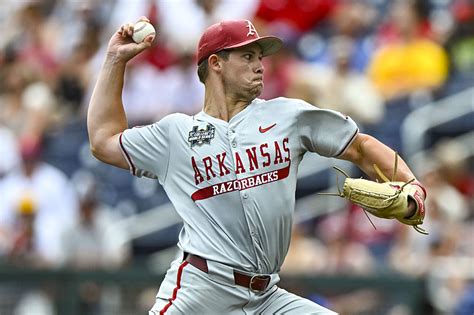 Arkansas baseball in 2025 MLB Draft: Tracking picks, signing statuses ...