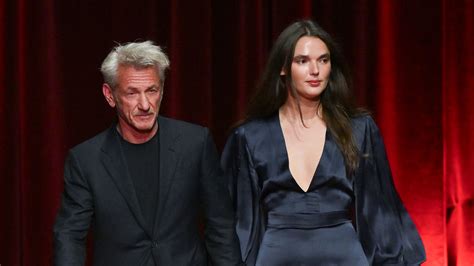 Sean Penn, 65, makes a rare red carpet appearance with glamorous ...