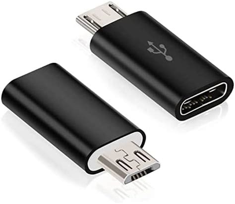 Parandiv Branded Original Metal Mini Type-C to Micro Usb Adapter, Data ...
