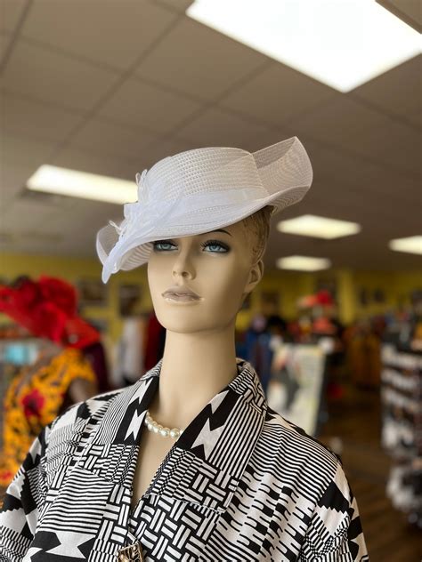 White Church Hats For Women