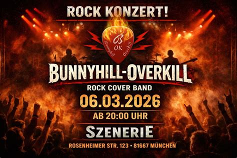 Bunnyhill-Overkill in der Drehleier-Szenerie, Drehleier, Munich, 6 ...