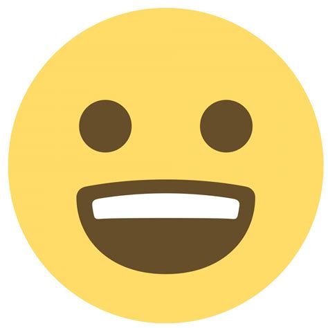 Wall Sticker Emoji Smiling Face 3 | wall-art.com